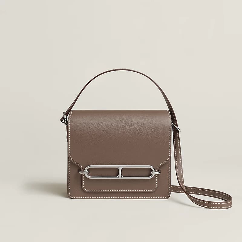 Leather crossbody bag