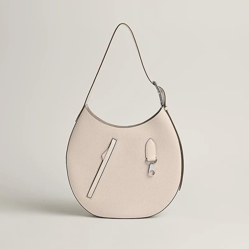 Leather hobo bag