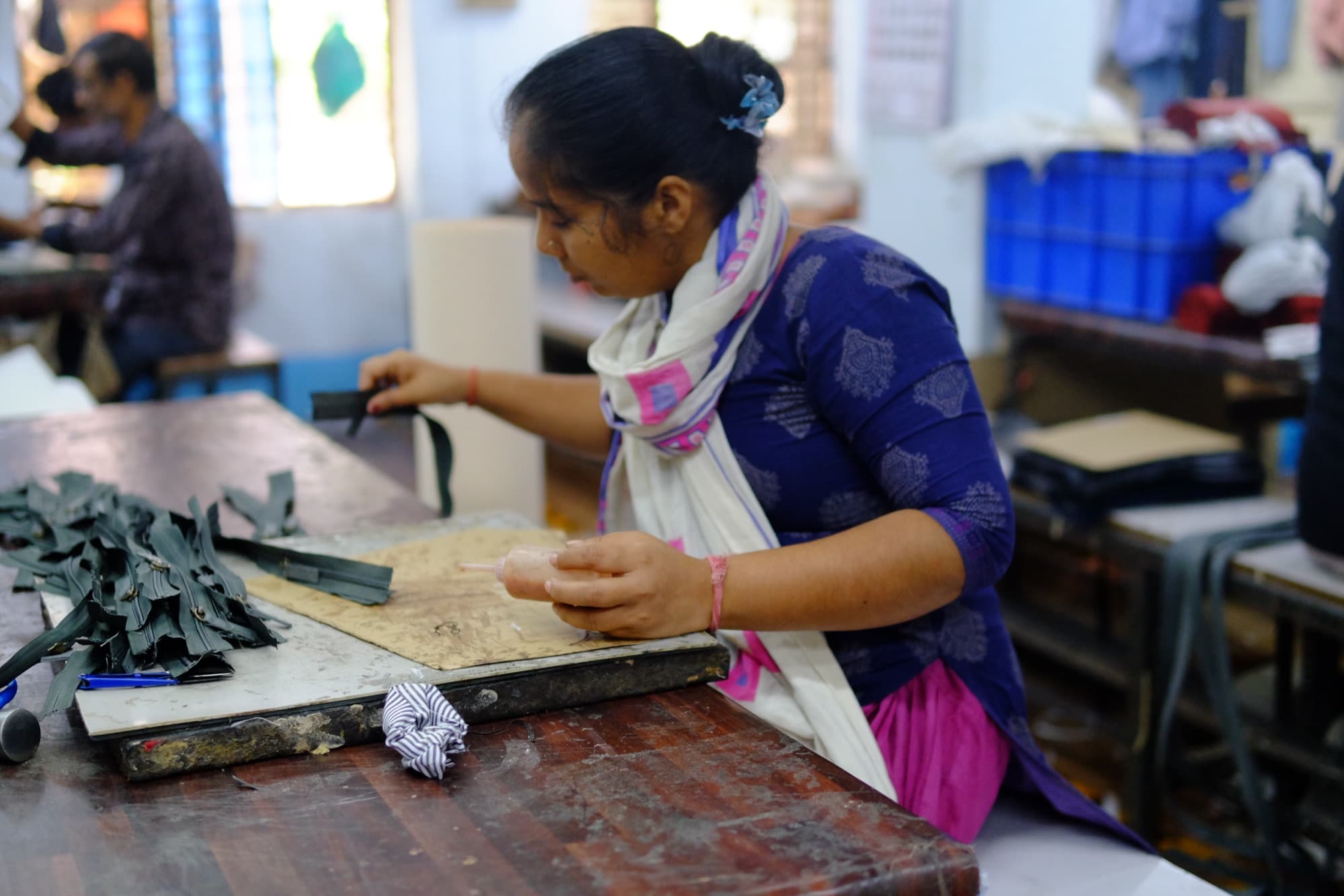 Inside the MKS workshop in Kolkata