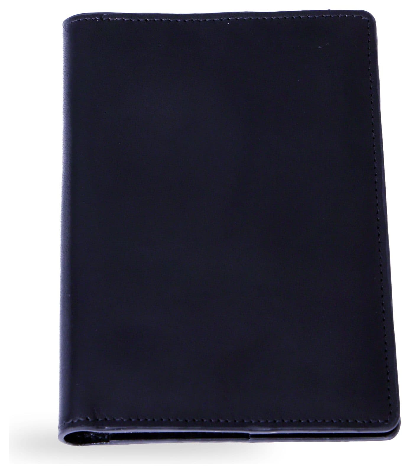 Black leather journal cover