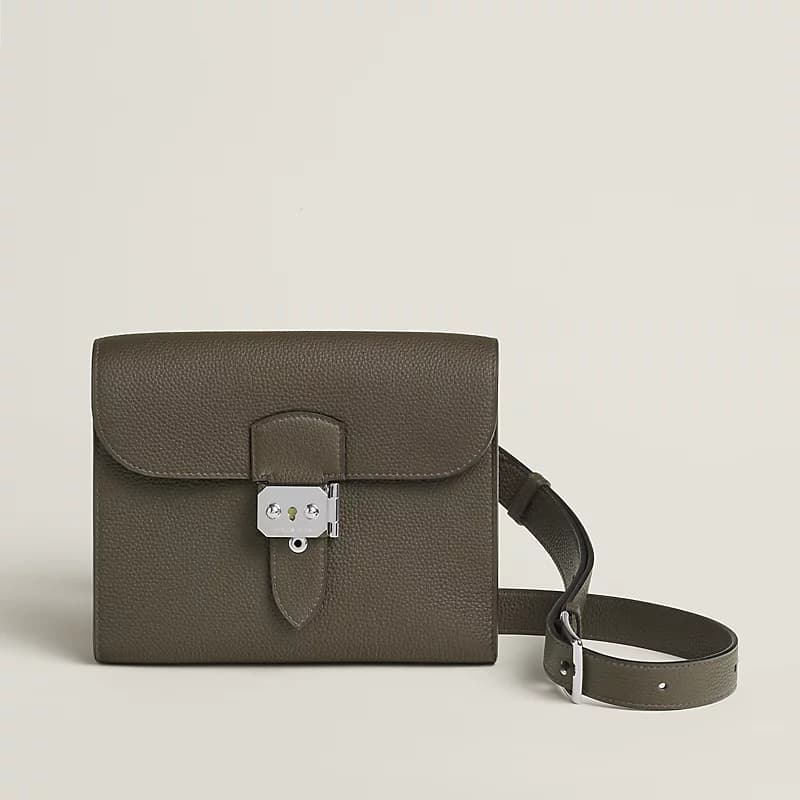 Leather satchel